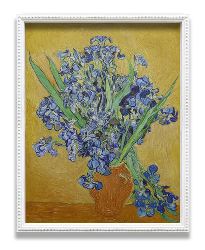 Irises in Vase