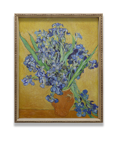 Irises in Vase