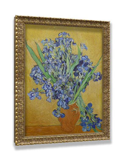 Irises in Vase