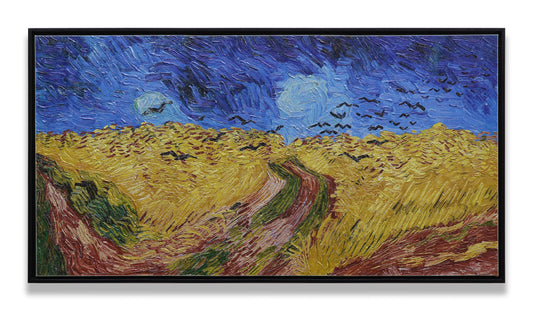 Wheatfield Under Thunderclouds