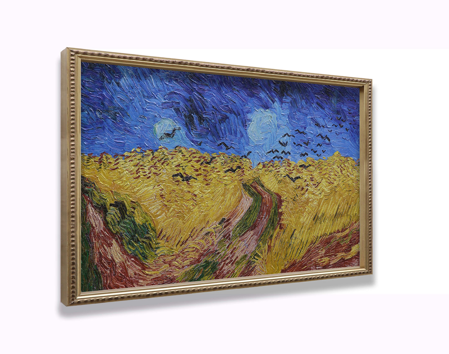 Wheatfield Under Thunderclouds