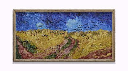 Wheatfield Under Thunderclouds