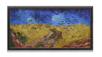 Wheatfield Under Thunderclouds