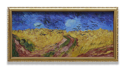Wheatfield Under Thunderclouds