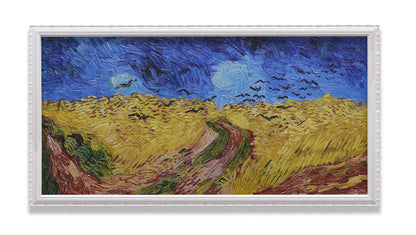 Wheatfield Under Thunderclouds