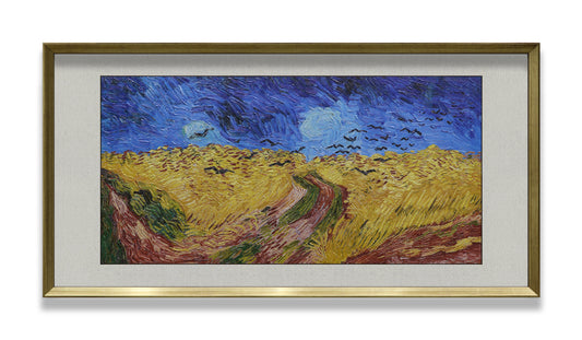 Wheatfield Under Thunderclouds