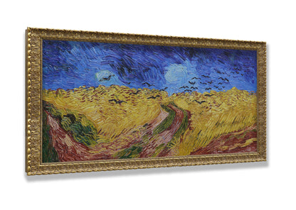 Wheatfield Under Thunderclouds