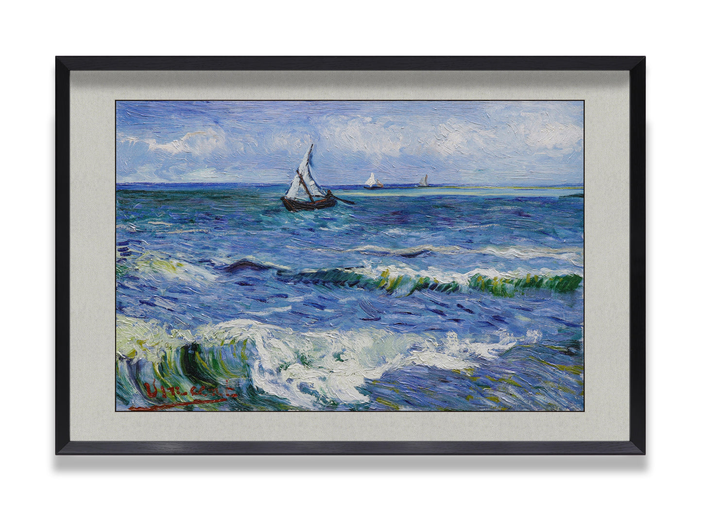 Seascape at Saintes Maries