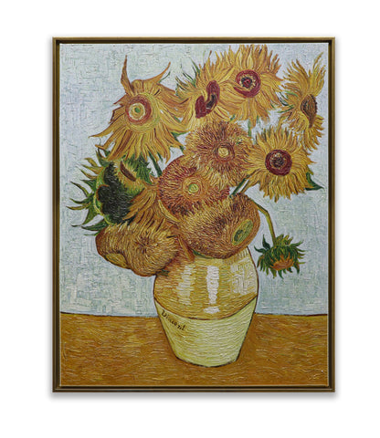 12 Sunflowers Vase
