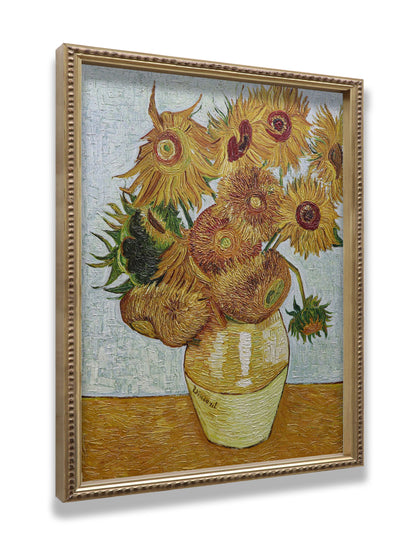 12 Sunflowers Vase
