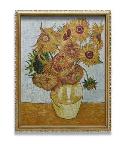 12 Sunflowers Vase