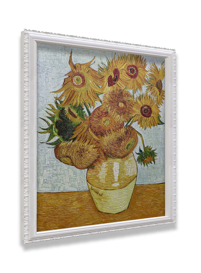 12 Sunflowers Vase