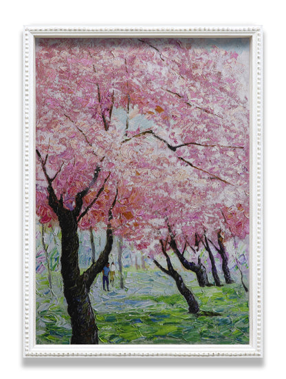 Japanese Sakura Pink Blooming