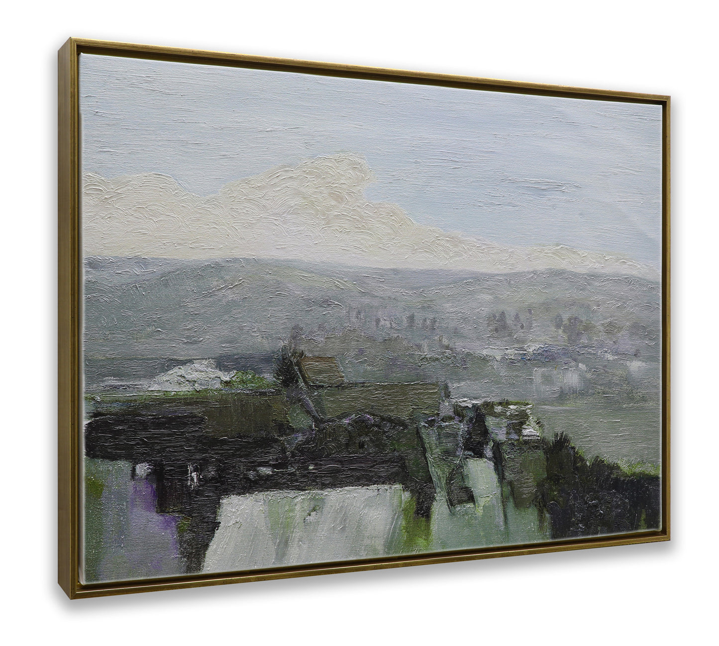 Abstract Cliff Rocky Landscape