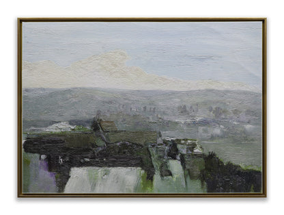 Abstract Cliff Rocky Landscape