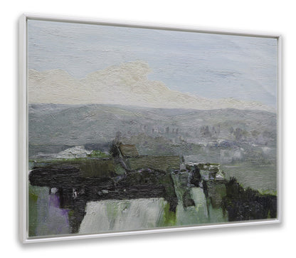 Abstract Cliff Rocky Landscape