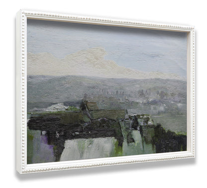 Abstract Cliff Rocky Landscape