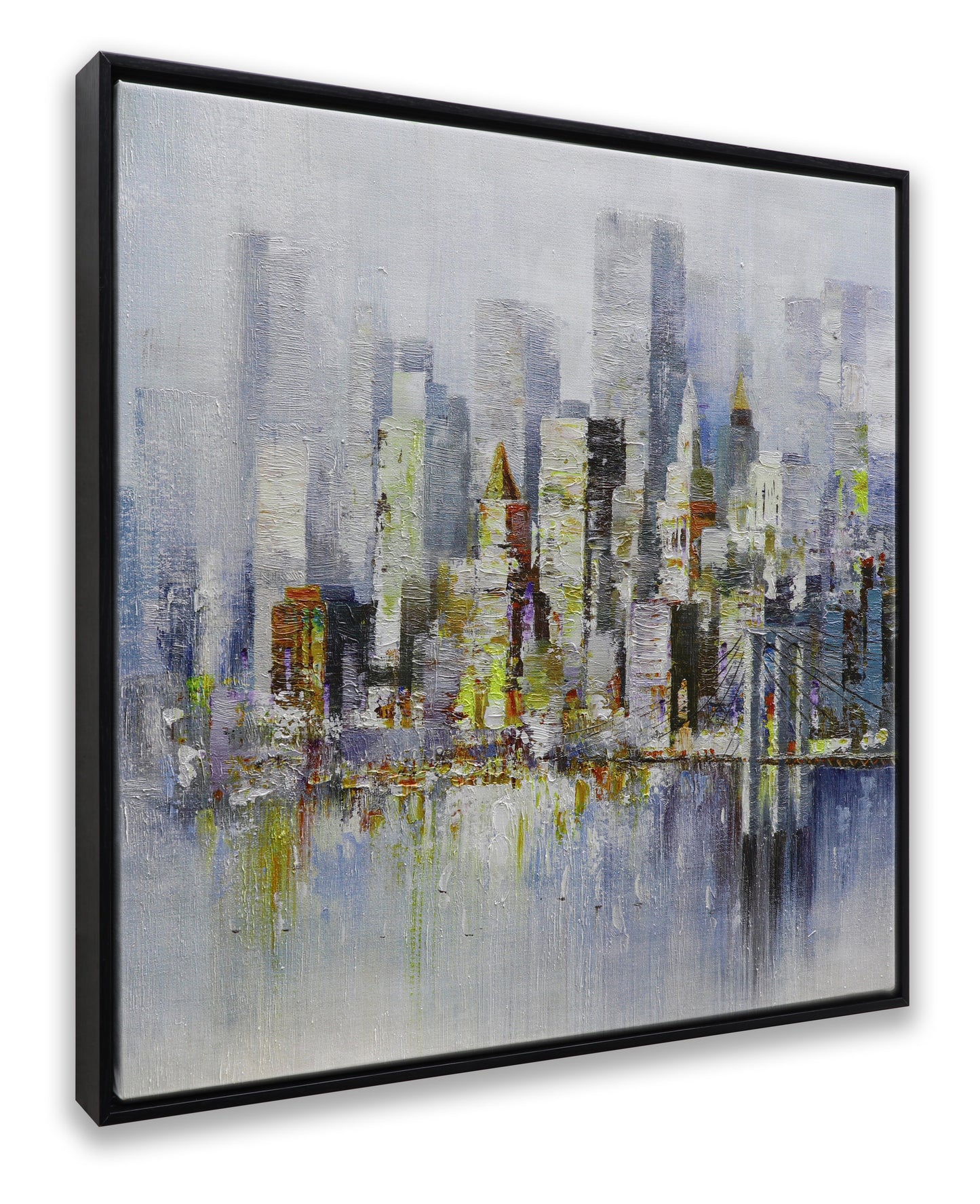 Abstract New York Brooklyn Bridge