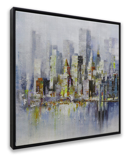 Abstract New York Brooklyn Bridge