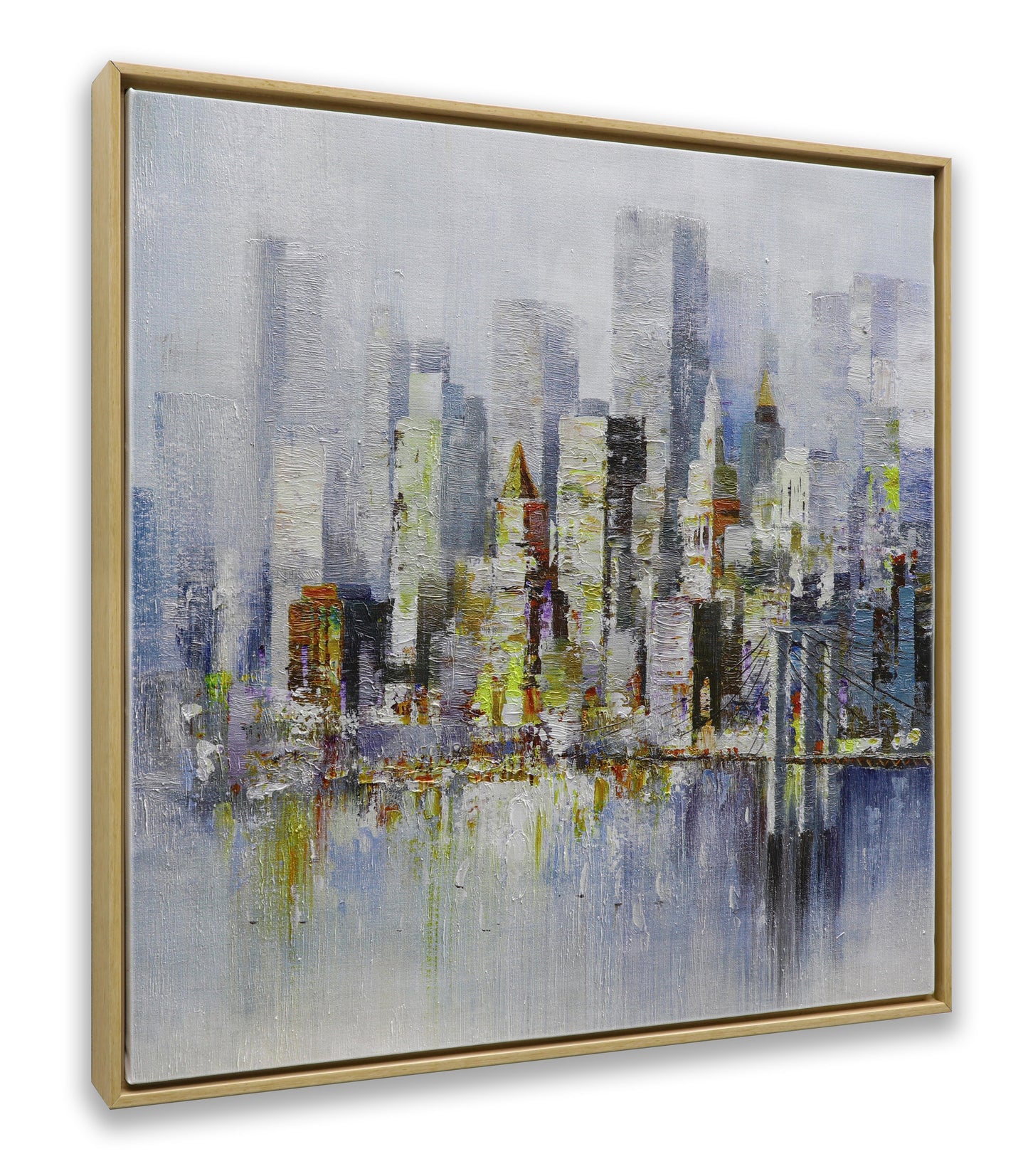 Abstract New York Brooklyn Bridge