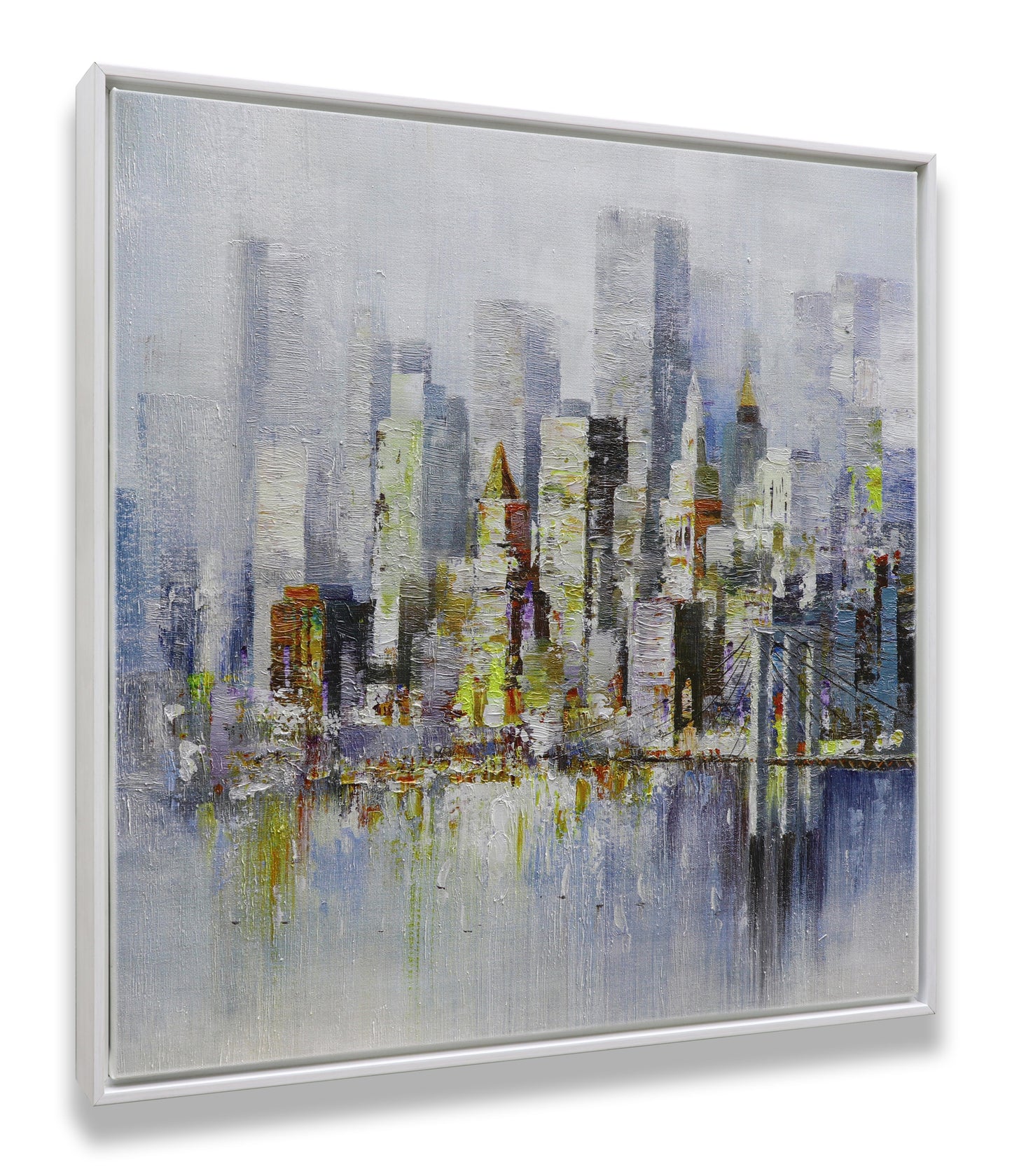 Abstract New York Brooklyn Bridge