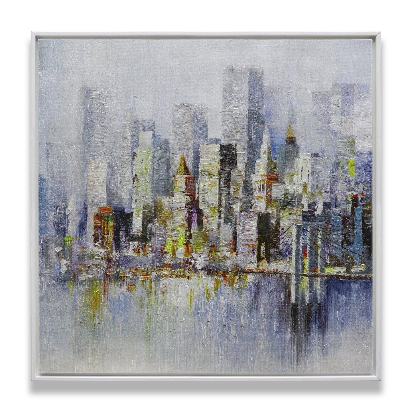 Abstract New York Brooklyn Bridge