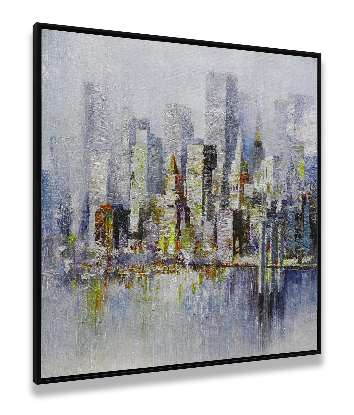 Abstract New York Brooklyn Bridge