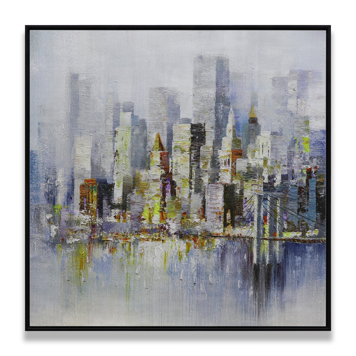 Abstract New York Brooklyn Bridge