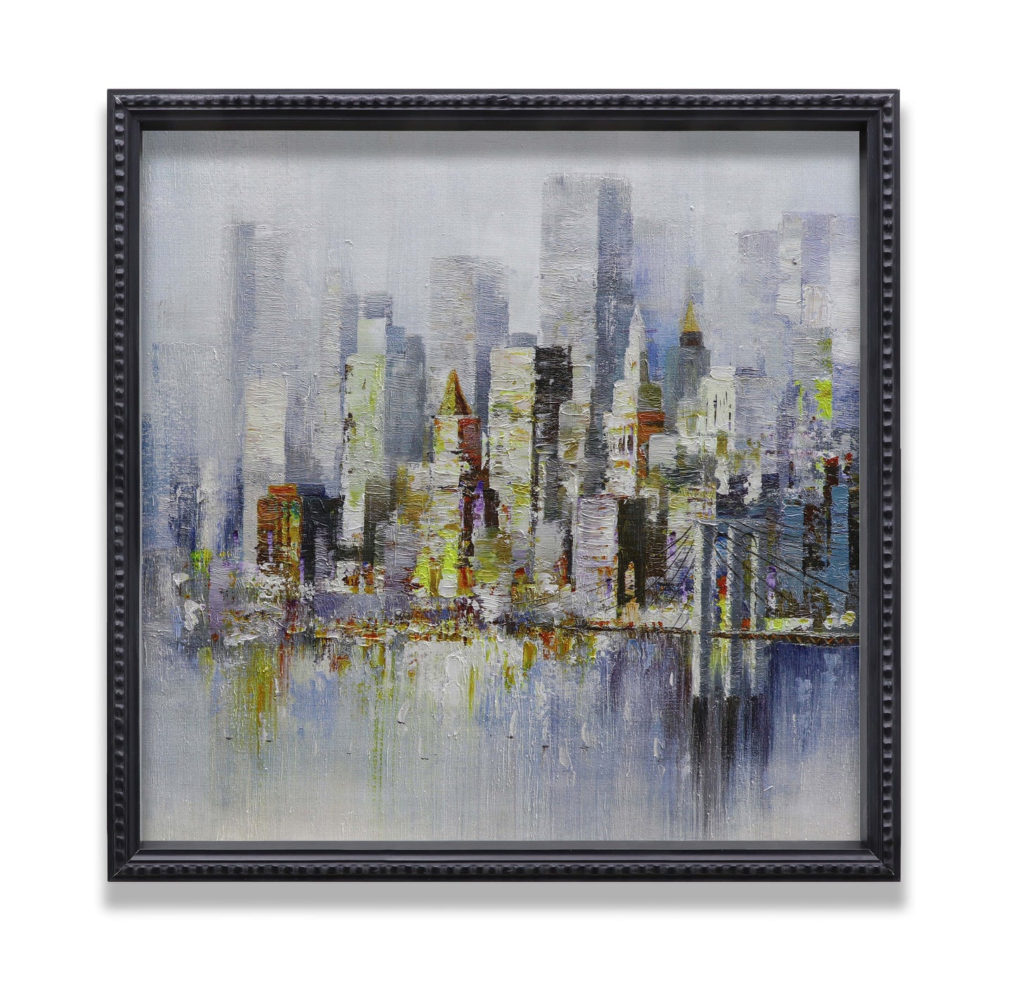 Abstract New York Brooklyn Bridge