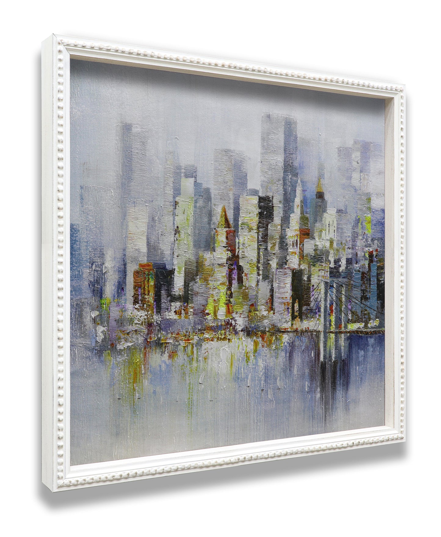 Abstract New York Brooklyn Bridge