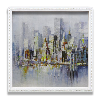 Abstract New York Brooklyn Bridge