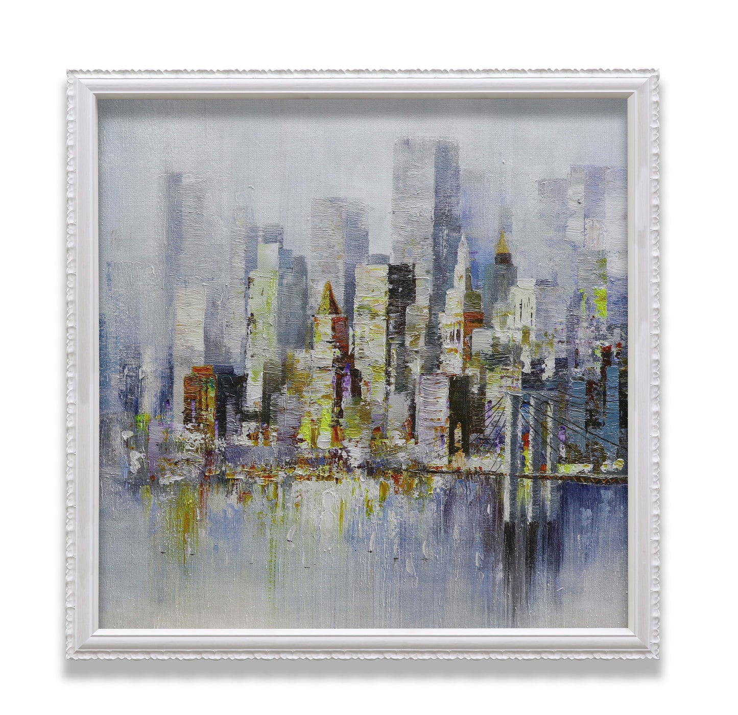 Abstract New York Brooklyn Bridge