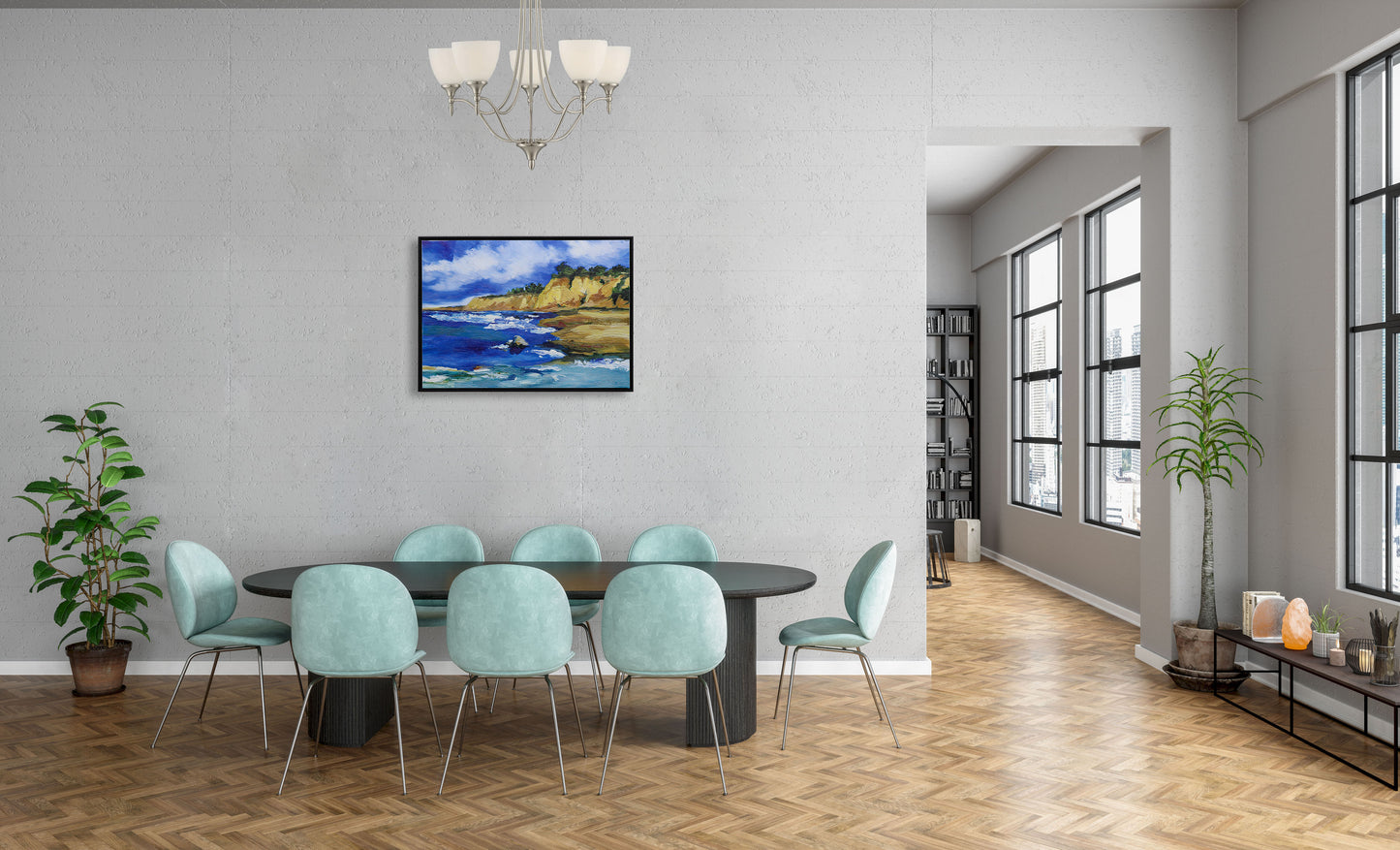 Beachside Cliffs Landscape