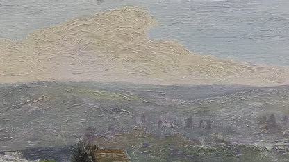 Abstract Cliff Rocky Landscape