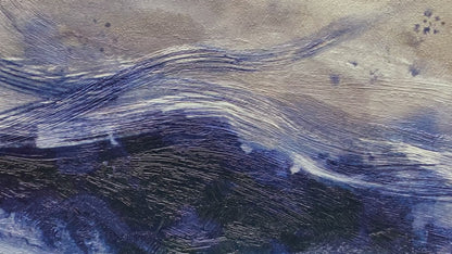 Morden Abstract Stormy Wavy Sea