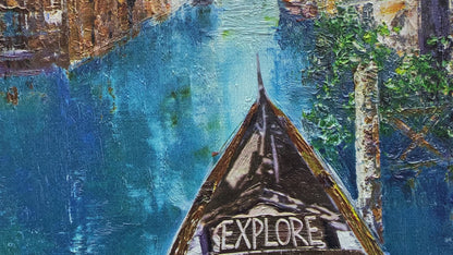 Venice Italy Gondola Canal